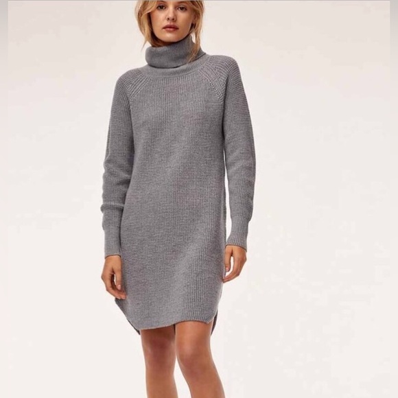Bianca Dress Merino Wool Sweater Dress 